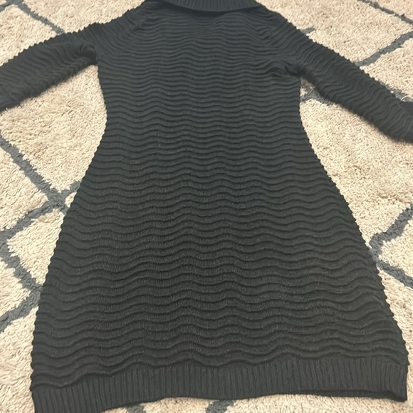 Dark grey sweater dress - Picture 5 of 5